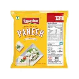 Gowardhan Fresh Paneer | Medium Fat | Unbox Health Lab Ratings, Reviews