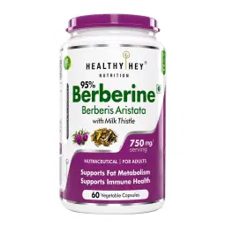HealthyHey Nutrition Berberine & Milk Thistle | Unbox Health Lab Ratings, Reviews