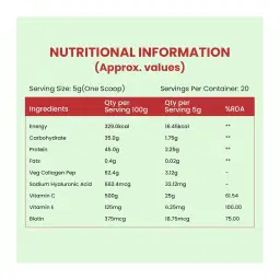Himalayan Organics Vegan Collagen Peptides | Watermelon Flavor | Unbox Health Lab Ratings, Reviews - 1