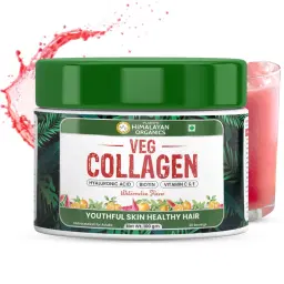 Himalayan Organics Vegan Collagen Peptides | Watermelon Flavor | Unbox Health Lab Ratings, Reviews