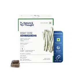 Nature & Thought Right Dose Ashwagandha | Unbox Health Lab Ratings, Reviews