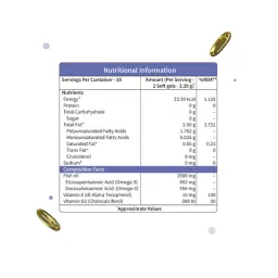 Neuherbs Deep Sea Omega 3 Fish Oil Capsules | Unbox Health Lab Ratings, Reviews - 1