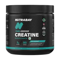Nutrabay Pure Micronized Creatine Monohydrate | Unbox Health Lab Ratings, Reviews