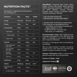Nutrabay Yeast Protein Powder | Cold Coffee | Unbox Health Lab Ratings, Reviews - 1
