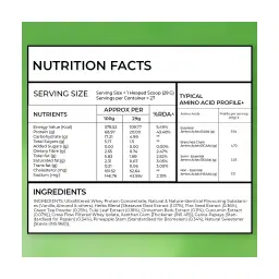 OZiva Whey Protein & Herbs for Women | Vanilla Almond | Unbox Health Lab Ratings, Reviews - 1