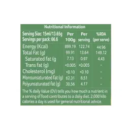 Organic Tattva Cold Pressed Mustard Oil | Unbox Health Lab Ratings, Reviews - 1