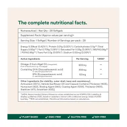 Origins Nutra Algal Omega-3 | Unbox Health Lab Ratings, Reviews - 1