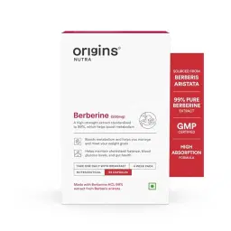 Origins Nutra Berberine Supplement | Unbox Health Lab Ratings, Reviews