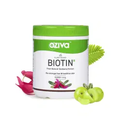 Oziva Plant Based Biotin | Unbox Health Lab Ratings, Reviews