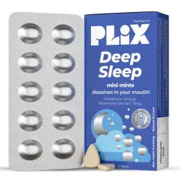 Plix Deep Sleep Melatonin Mini Mints | Unbox Health Lab Ratings, Reviews