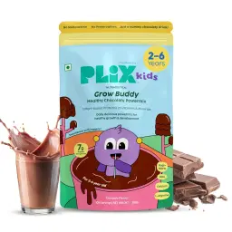 Plix Kids GrowBuddy Chocolaty Powermix | Unbox Health Lab Ratings, Reviews