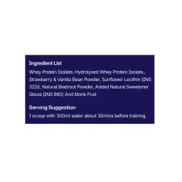 TSA Tekk Whey Isolate | Strawberry Vanilla Cream | Unbox Health Lab Ratings, Reviews - 2