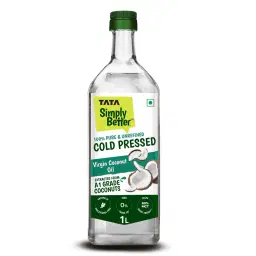 Tata Simply Better Cold Pressed Virgin Coconut Oil | Unbox Health Lab Ratings, Reviews