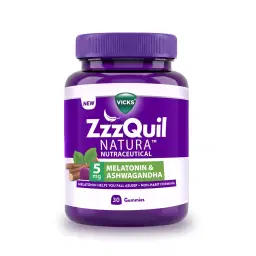 Vicks ZzzQuil Natura Sleep Gummies | Melatonin + Ashwagandha | Unbox Health Lab Ratings, Reviews