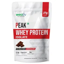 Weoliv Peak Whey Protein Isolate | Double Rich Chocolate | Unbox Health Lab Ratings, Reviews