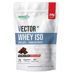 Weolive Vector Whey Isolate + Concentrate | Double Rich Chocolate | Unbox Health Lab Ratings, Reviews